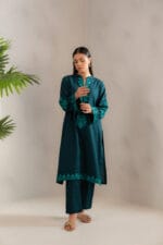 Arzu 2 Piece Embroidered Khaddar Suit 5